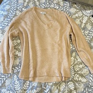 Oversized Waffle Sweater